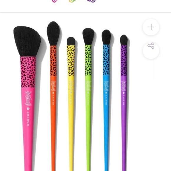 Lisa Frank Morphe makeup brush set - Picture 3 of 6